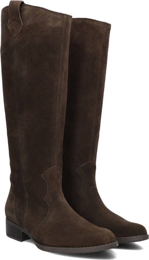 GABOR Hoge Laarzen Dames 901 Maat: 36 Materiaal: Leer Kleur: Bruin