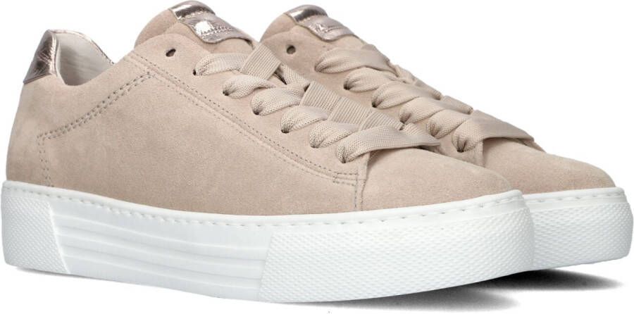 GABOR Lage Sneakers Dames 460.1 Maat: 40 Materiaal: Suède Kleur: Bruin