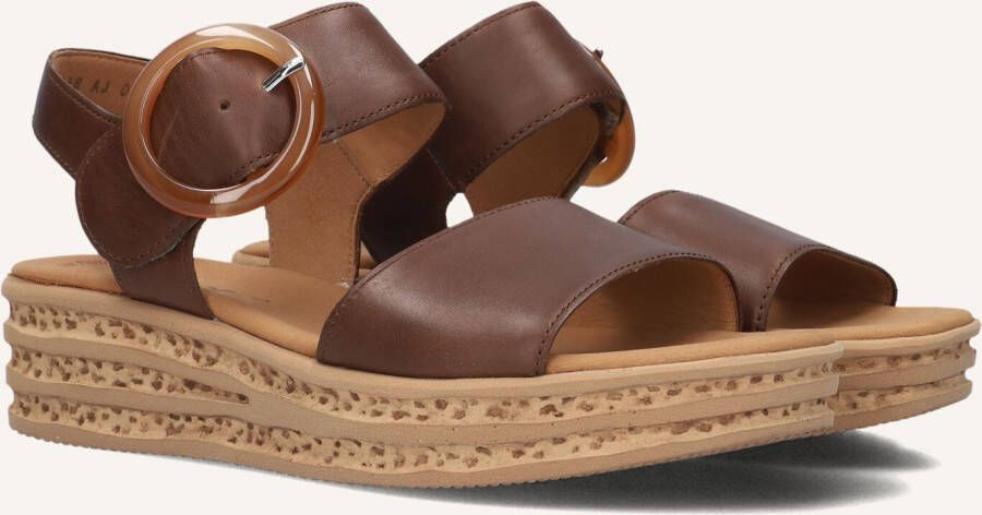 GABOR Dames 550.2 Maat: 40 5 Materiaal: Leer Kleur: Bruin