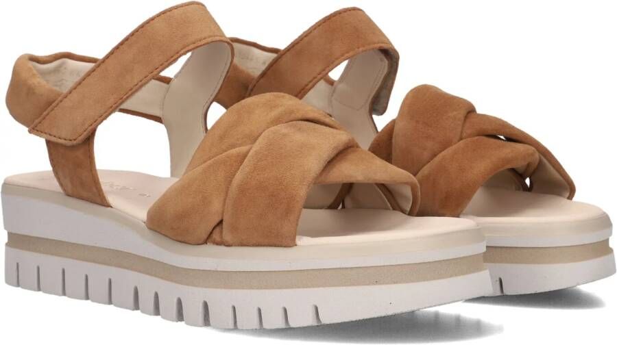 GABOR Dames 622.1 Maat: 42 5 Materiaal: Suède Kleur: Camel