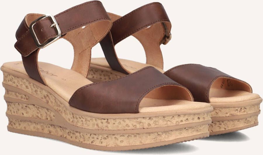 GABOR Dames 651 Maat: 44 Materiaal: Leer Kleur: Bruin