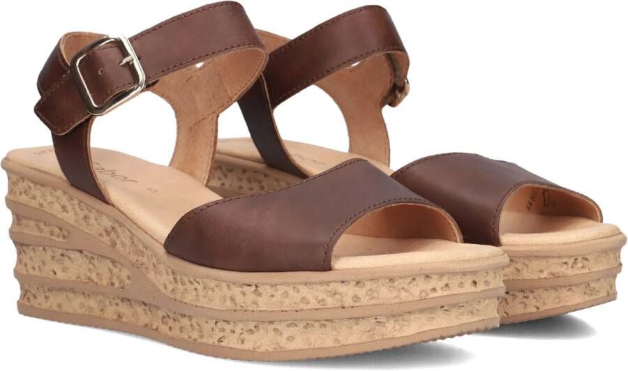 GABOR Dames 651 Maat: 38 Materiaal: Leer Kleur: Bruin