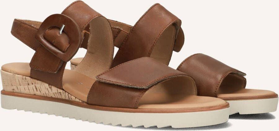 GABOR Dames 752 Maat: 39 Materiaal: Leer Kleur: Camel