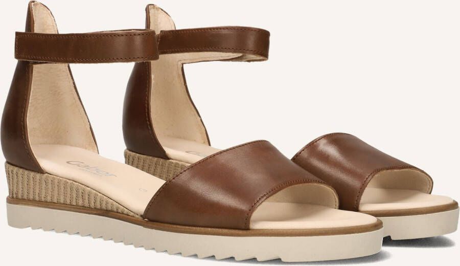 GABOR Dames 780.2 Maat: 35 5 Materiaal: Leer Kleur: Camel