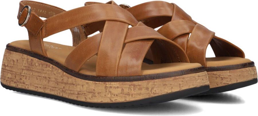 GABOR Sandalen met Hak Dames 823.1 Maat: 41 Materiaal: Leer Kleur: Bruin