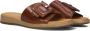 GABOR Slippers Dames 731.3 Maat: 39 Materiaal: Leer Kleur: Bruin - Thumbnail 1
