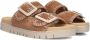 GABOR Slippers Dames 741.3 Maat: 40 Materiaal: Suède Kleur: Camel - Thumbnail 1