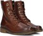 Gabor 705 Veterboots Laarzen Met Veters Dames Bruin - Thumbnail 1