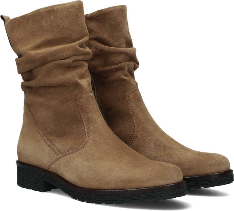 Gabor 703.1 Enkellaarsjes Enkelboots met rits Dames Camel