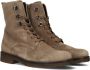 Gabor Bruin Tinten 705 Veterboots Laarzen Met Veters Dames Camel - Thumbnail 1