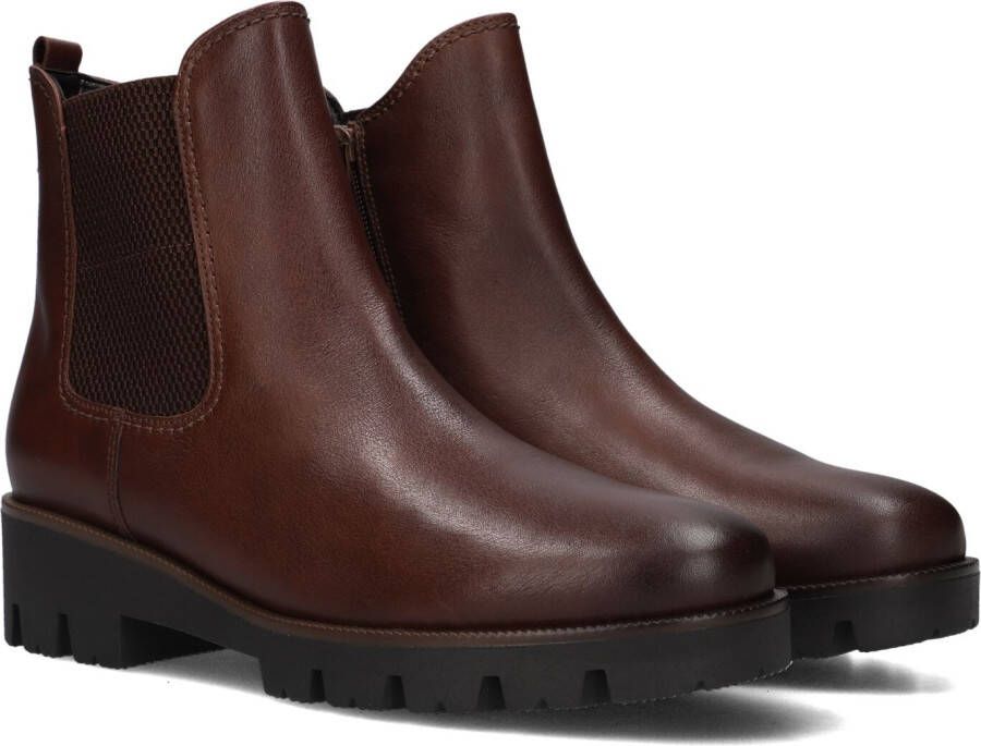 GABOR Cognac Chelsea Boots 771.1