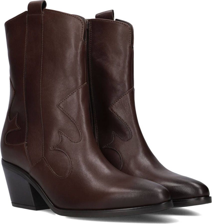 GABOR Cowboylaarzen Dames 694 Maat: 37 Materiaal: Leer Kleur: Cognac
