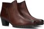 GABOR Enkellaarsjes Dames 603.1 Maat: 38 5 Materiaal: Leer Kleur: Cognac - Thumbnail 1