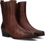 Gabor 673 Enkellaarsjes Enkelboots met rits Dames Cognac - Thumbnail 1