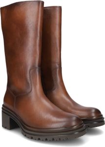 Bruin Tinten 702.1 Hoge laarzen Dames Cognac