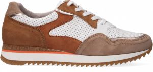 Gabor 036.1 Lage sneakers Leren Sneaker Dames Cognac