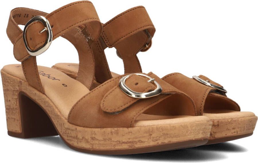 GABOR Cognac Sandalen 764.1