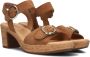 GABOR Sandalen Dames 764.1 Maat: 41 Materiaal: Suède Kleur: Cognac - Thumbnail 1