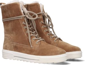 Bruin Tinten 771.2 Veterboots Laarzen Met Veters Dames Cognac
