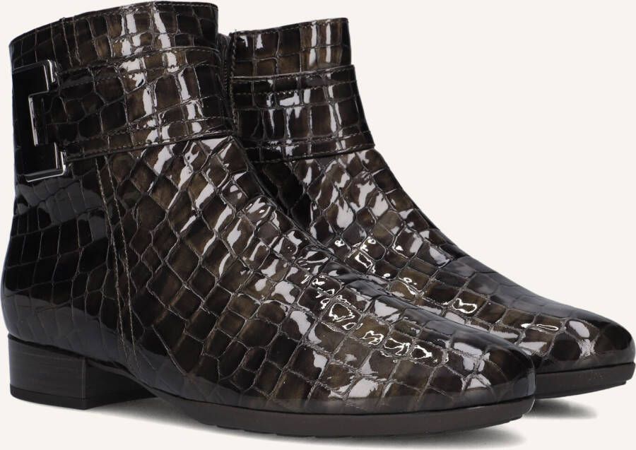 GABOR Enkellaarsjes Dames 712 Maat: 35 Materiaal: Leer Kleur: Bronskleurig