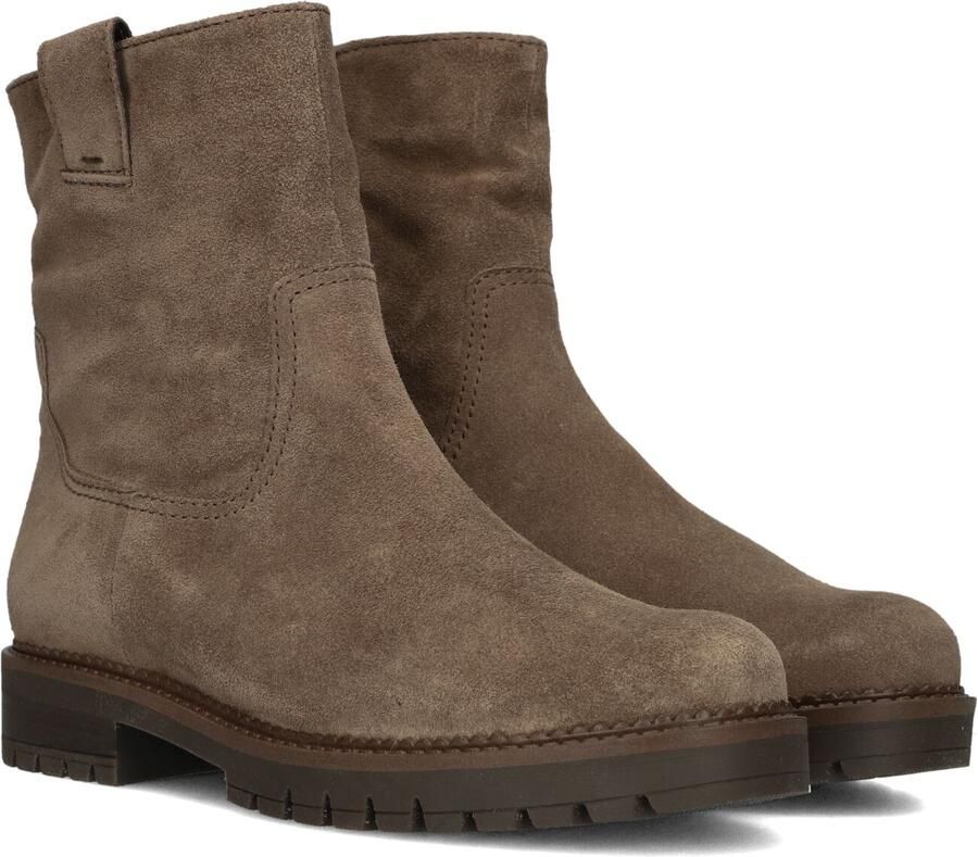 GABOR Enkelboots Dames 723.2 Maat: 40 Materiaal: Suède Kleur: Beige