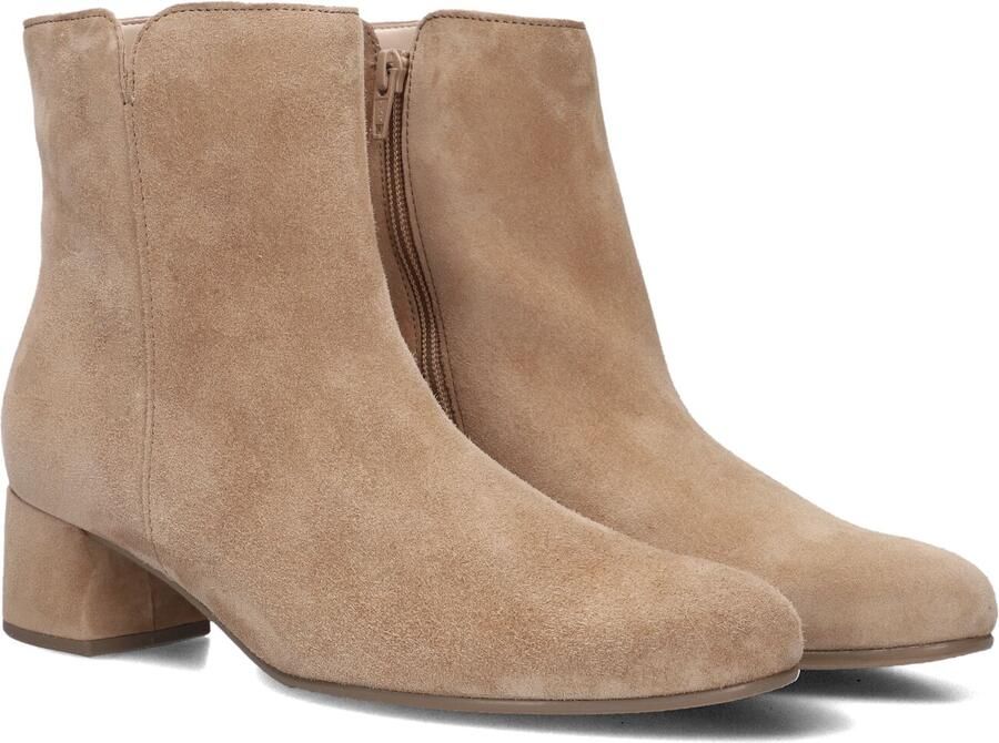 GABOR Beige Enkellaarsjes 8036.01