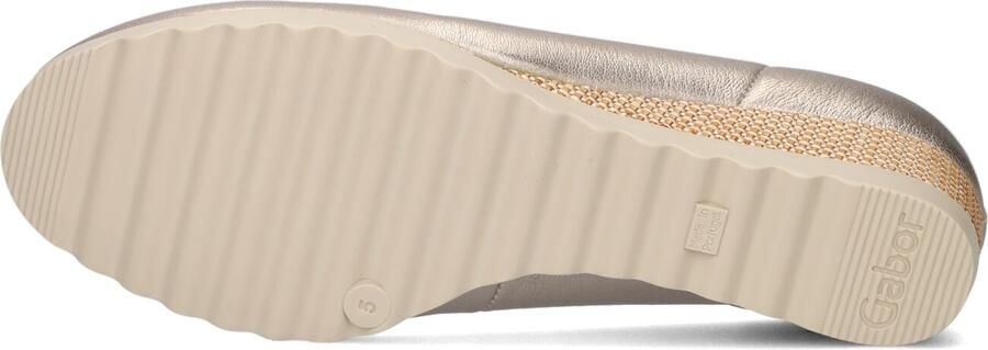 GABOR Instappers Dames 641 Maat: 38 Materiaal: Leer Kleur: Beige - Foto 3