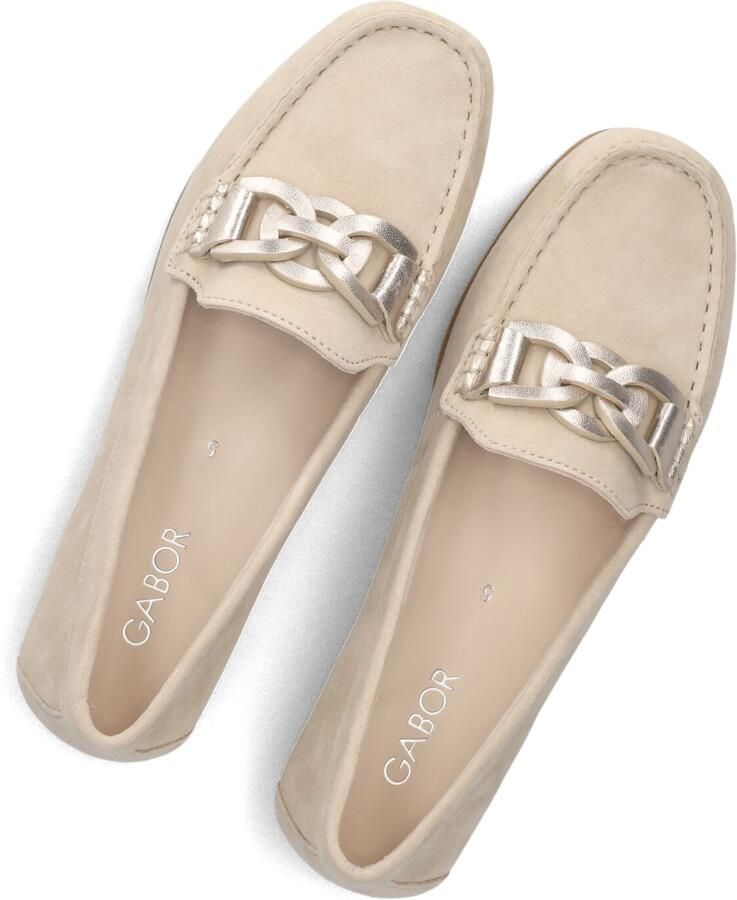 Gabor 201 Loafers Dames Instappers Beige - Foto 2