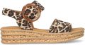 Gabor Dames sandalen panter print Artikel - Beige