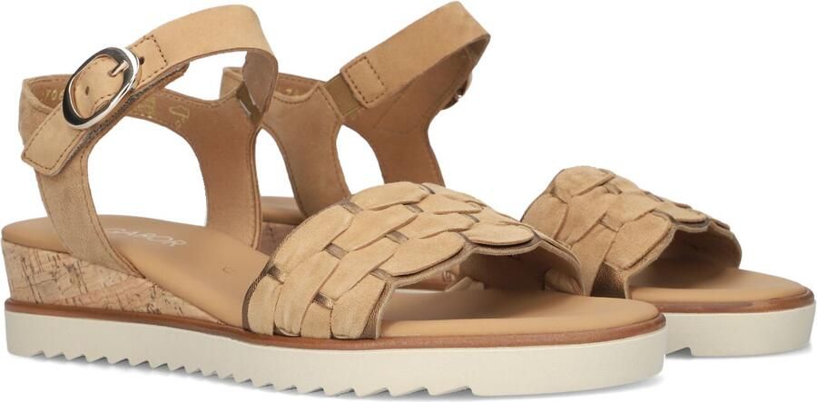 Gabor Sandalen cognac Leer