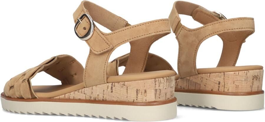 Gabor 758 Sandalen Met Sleehak Dames Beige - Foto 4