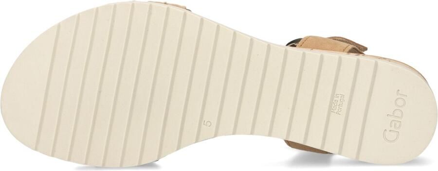 Gabor 758 Sandalen Met Sleehak Dames Beige - Foto 5