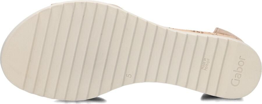 GABOR Dames 780.2 Maat: 41 Materiaal: Suède Kleur: Beige - Foto 5