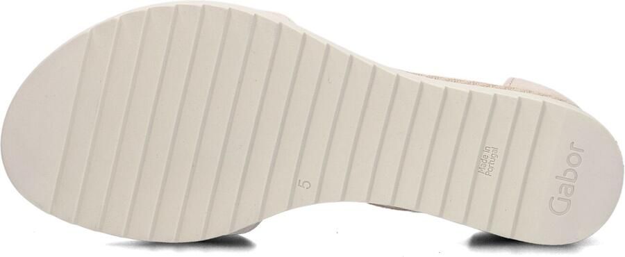 GABOR Sandalen met Hak Dames 780.2 Maat: 42 5 Materiaal: Suède Kleur: Beige - Foto 5