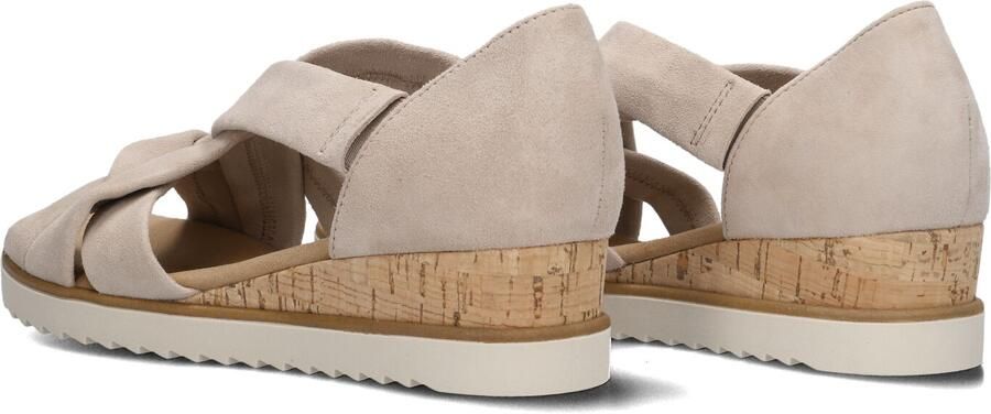 GABOR Dames 782 Maat: 37 Materiaal: Suède Kleur: Beige - Foto 3