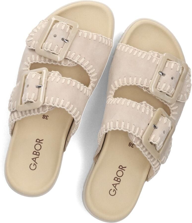 Gabor 741.3 Slippers Dames Beige - Foto 2