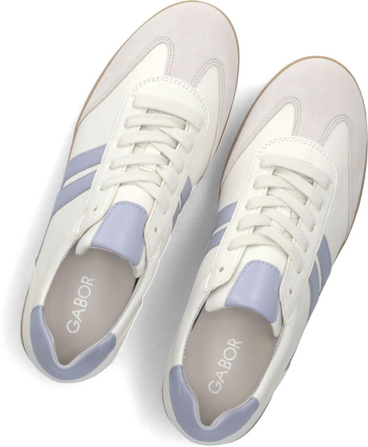 GABOR Lage Sneakers Dames 300 37 5 Suède Beige - Foto 2