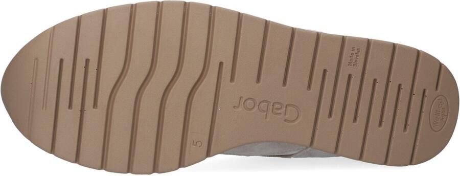 Gabor 305 Sneakers Dames Leren Sneaker Beige - Foto 5