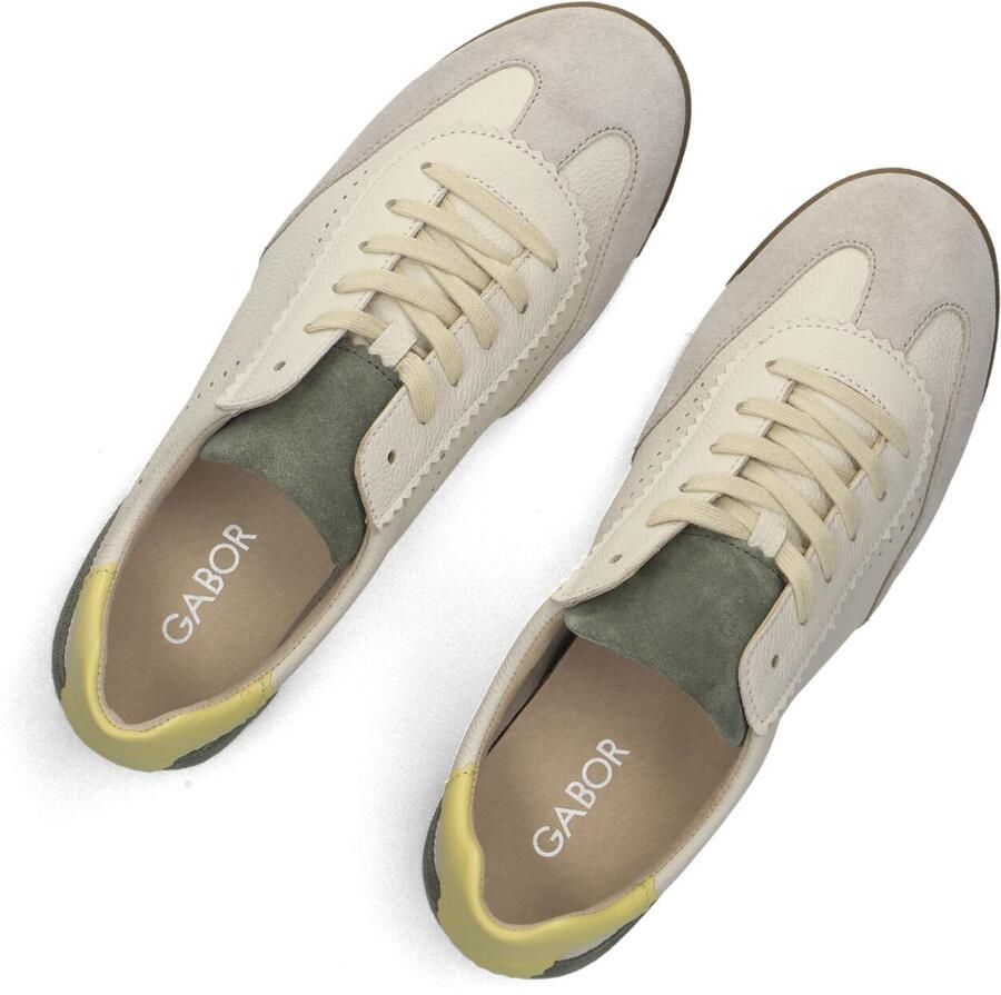 Gabor 432.2 Sneakers Dames Leren Sneaker Beige - Foto 5