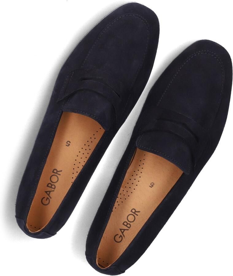 Gabor 213 Loafers Dames Instappers Blauw