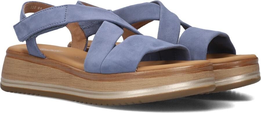 GABOR Dames 746 Maat: 35 5 Materiaal: Suède Kleur: Blauw