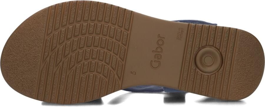 GABOR Dames 746 Maat: 35 5 Materiaal: Suède Kleur: Blauw - Foto 4