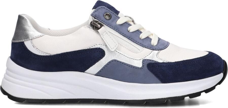 Gabor 598 Sneakers Dames Leren Sneaker Blauw