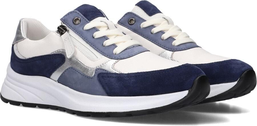 Gabor 598 Sneakers Dames Leren Sneaker Blauw