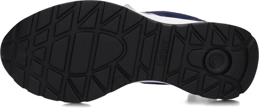 Gabor 598 Sneakers Dames Leren Sneaker Blauw - Foto 6