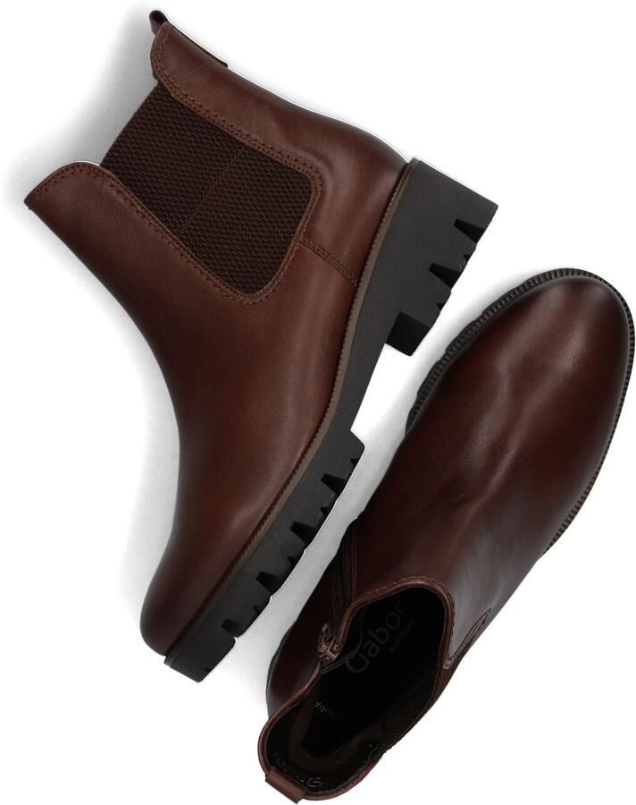 GABOR Chelsea Boots Dames 771.1 Maat: 39 Kleur: Cognac - Foto 2