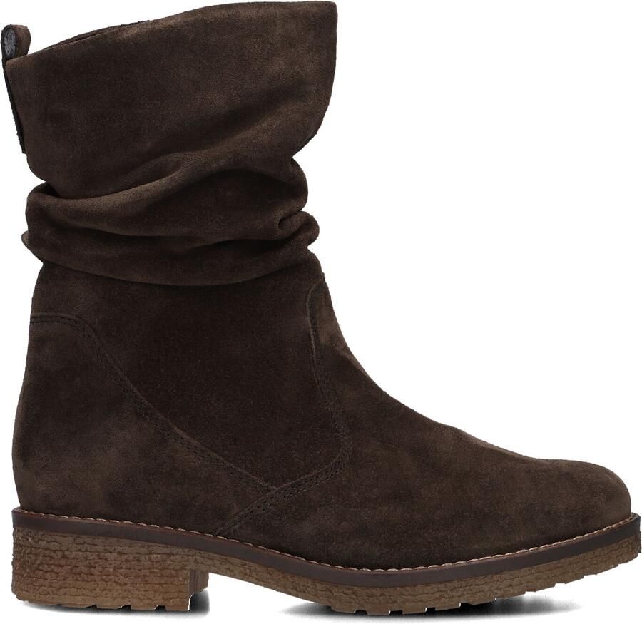 GABOR Enkellaarsjes Dames 013 Maat: 40 5 Materiaal: Suède Kleur: Bruin