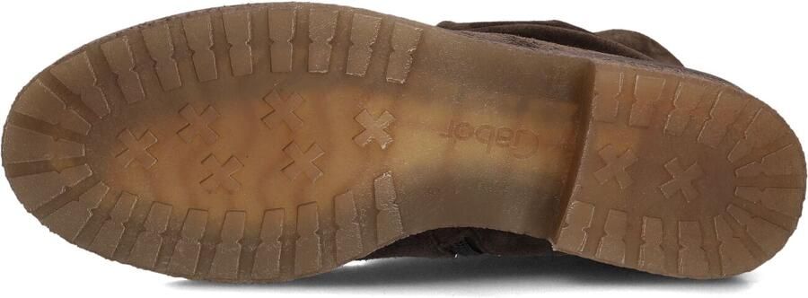 GABOR Enkellaarsjes Dames 013 Maat: 40 Materiaal: Suède Kleur: Bruin - Foto 5