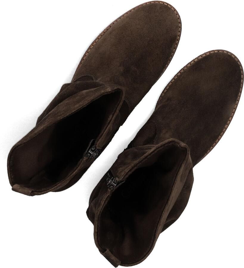 GABOR Enkellaarsjes Dames 013 Maat: 40 5 Materiaal: Suède Kleur: Bruin