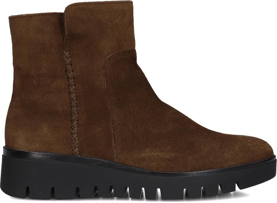 Gabor 8015 Enkellaarsjes Enkelboots met rits Dames Bruin - Foto 3